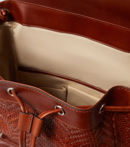 Sac à dos City en cuir - Brunello Cucinelli - Modalova