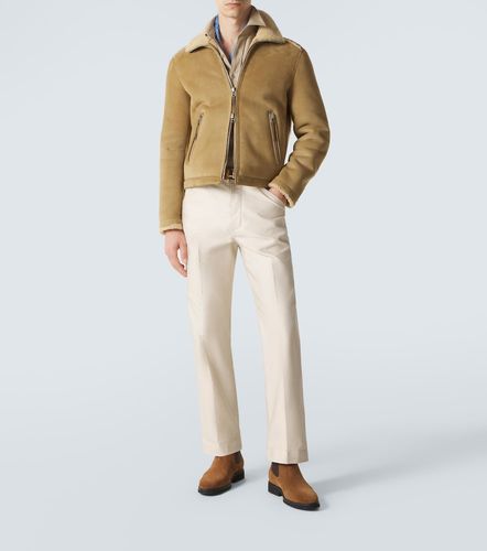 Tom Ford Veste en cuir et shearling - Tom Ford - Modalova