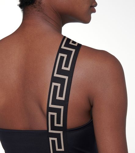 Maillot de bain Greca asymétrique - Versace - Modalova