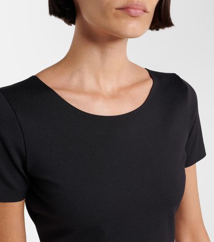 Alaïa Top raccourci à logo - Alaia - Modalova