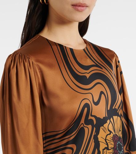 Robe longue Clingy Swing en satin - La DoubleJ - Modalova