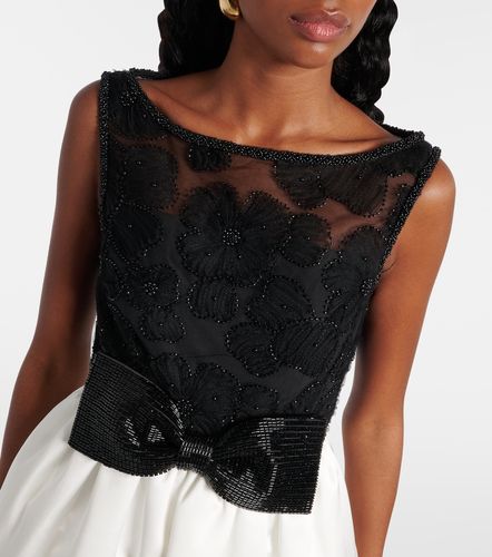 Robe de cocktail en tulle à ornements - Self-Portrait - Modalova