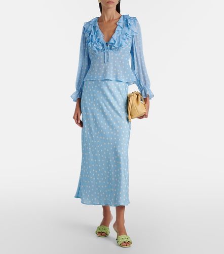Rixo Jupe midi Ardith à pois - Rixo - Modalova