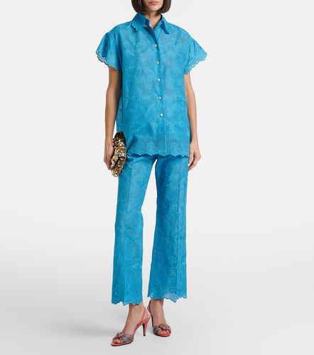 Valentino Chemise brodée en coton - Valentino - Modalova