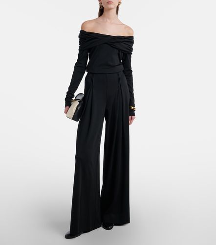Pantalon ample Cocco en laine vierge - Max Mara - Modalova