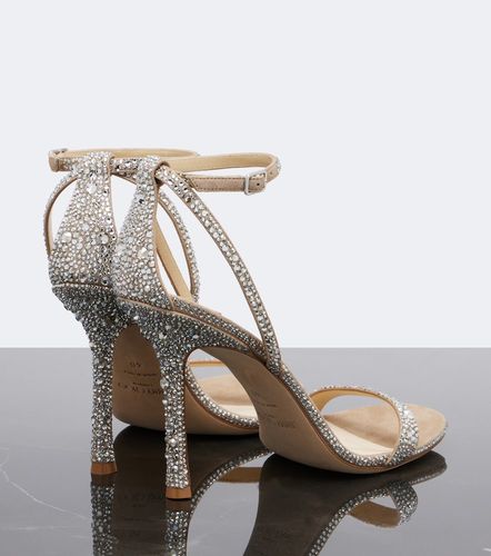 Sandales Moza en daim à cristaux - Jimmy Choo - Modalova