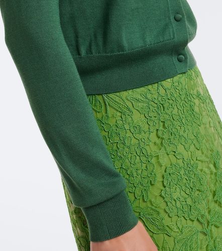 Cardigan en soie et coton - Carolina Herrera - Modalova