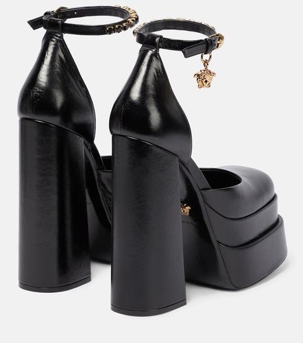 Escarpins à plateau Medusa Aevitas en cuir - Versace - Modalova