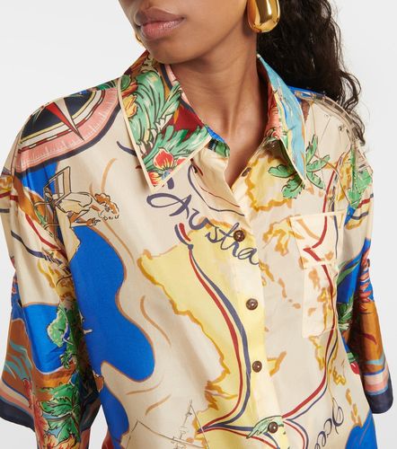 Chemise Alight imprimée en soie - Zimmermann - Modalova