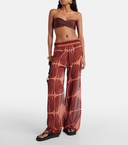 Pantalon ample à imprimé - Johanna Ortiz - Modalova