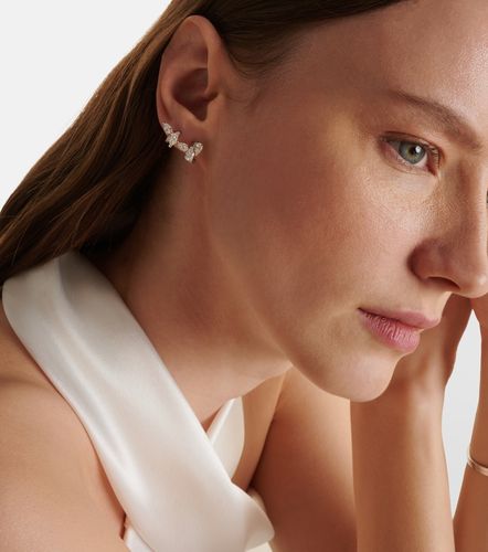 Boucle d'oreille unique Serti Sur Vide en or blanc 18 ct et diamants - Repossi - Modalova