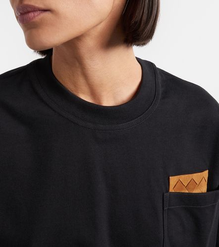 T-shirt raccourci en coton - Bottega Veneta - Modalova