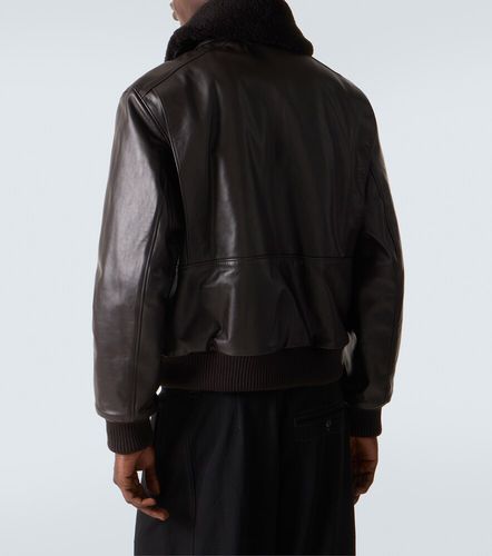 Lemaire Veste en cuir et shearling - Lemaire - Modalova