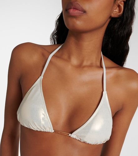 Haut de bikini triangle Andorra métallisé - Melissa Odabash - Modalova
