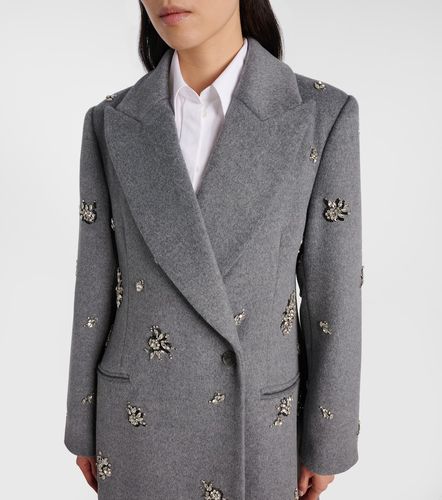 Manteau Gianni en laine mélangée à ornements - Simkhai - Modalova