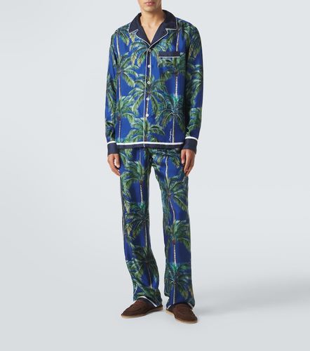 Chemise en soie imprimée - Dolce&Gabbana - Modalova