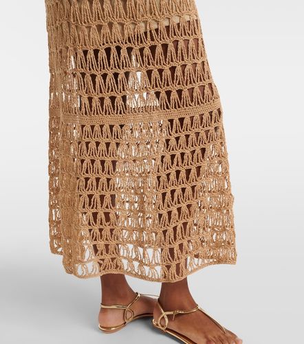 Robe longue Marissa en crochet de coton - Anna Kosturova - Modalova