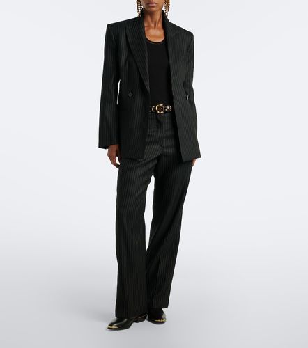 Blazer Ranya en laine mélangée à rayures - Isabel Marant - Modalova