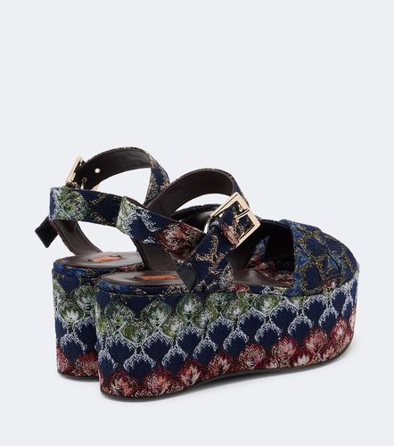 Sandales compensées Julia en lamé - Missoni - Modalova