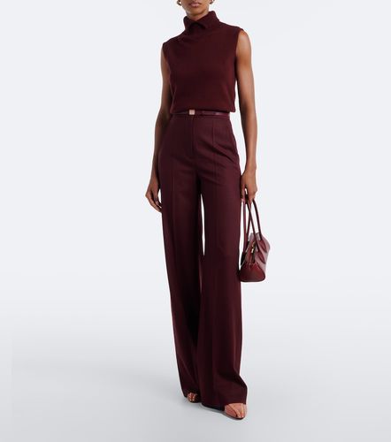 Pantalon ample en laine mélangée - Max Mara - Modalova