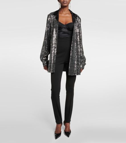 Legging fuseau à taille haute - Dolce&Gabbana - Modalova
