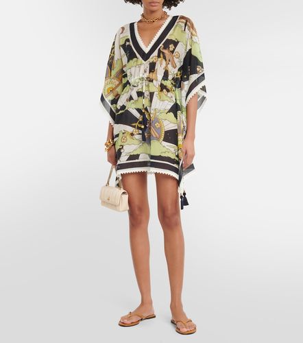 Robe imprimée en coton et soie - Tory Burch - Modalova