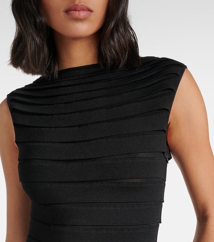 Alaïa Robe midi à rayures - Alaia - Modalova