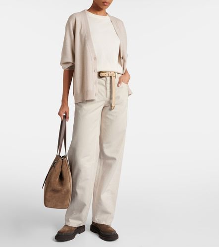 Jean straight à taille mi-haute - Brunello Cucinelli - Modalova