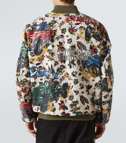 Veste bomber imprimée en coton - Sacai - Modalova