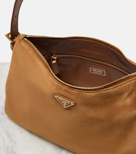 Sac Aimée Large en daim - Prada - Modalova