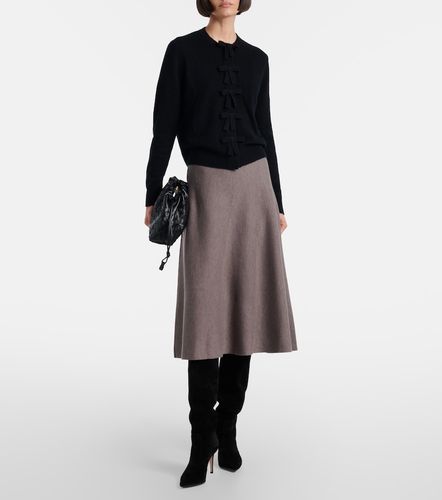 Jupe midi en laine vierge - Jardin des Orangers - Modalova