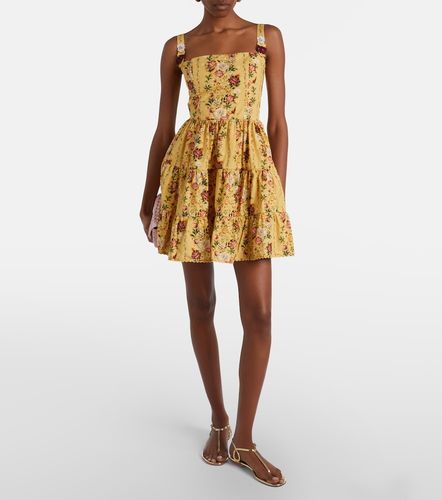 Robe Lima en coton à fleurs - Agua by Agua Bendita - Modalova