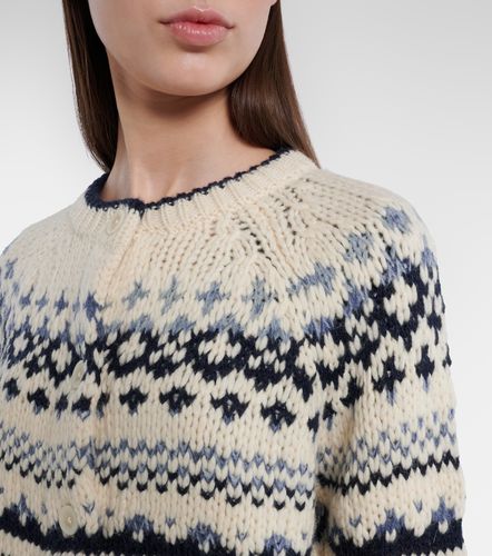 Cardigan Tovah en laine mélangée - Velvet - Modalova
