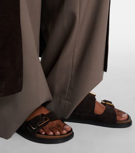The Row Mules en daim - The Row - Modalova