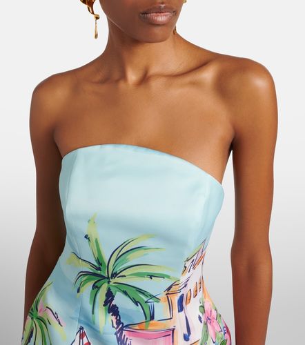 Leo Lin Robe bustier imprimée - Leo Lin - Modalova