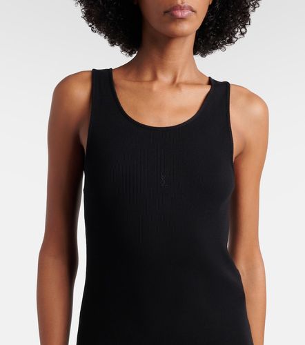 Robe Cassandre en coton - Saint Laurent - Modalova