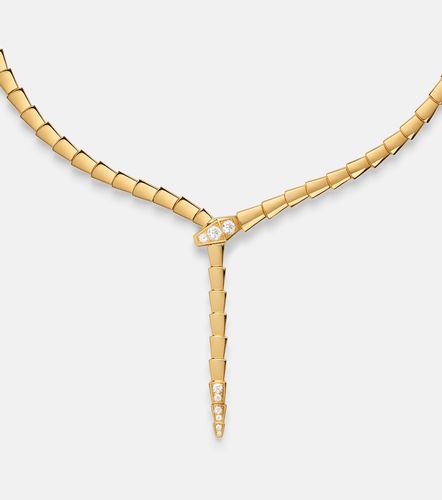 Collier Serpenti Viper en or 18 ct et diamants - Bvlgari - Modalova