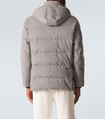 Veste doudoune en laine - Brunello Cucinelli - Modalova