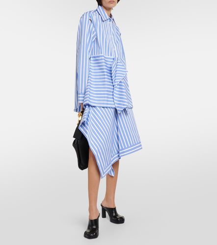 Chemise à basque en coton à rayures - JW Anderson - Modalova