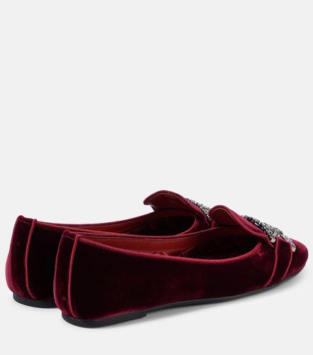 Ballerines Kate en velours à ornements - Tod's - Modalova