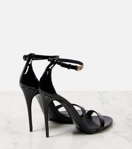Sandales 105 en cuir verni - Dolce&Gabbana - Modalova