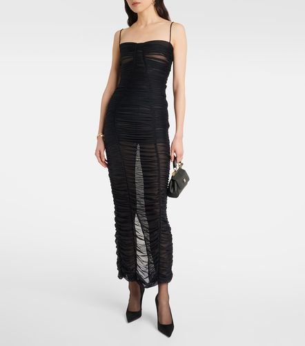 Dolce&Gabbana Robe midi en tulle - Dolce&Gabbana - Modalova