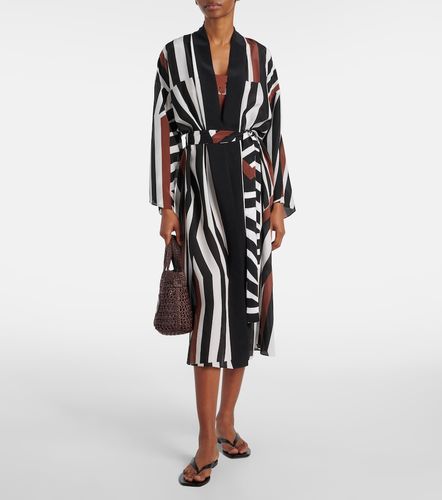 Robe de plage Ovatte rayée - Max Mara - Modalova
