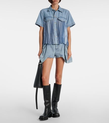 Sacai Short cargo en jean - Sacai - Modalova