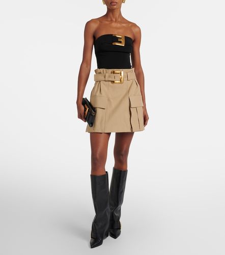 Balmain Body bustier en crêpe - Balmain - Modalova