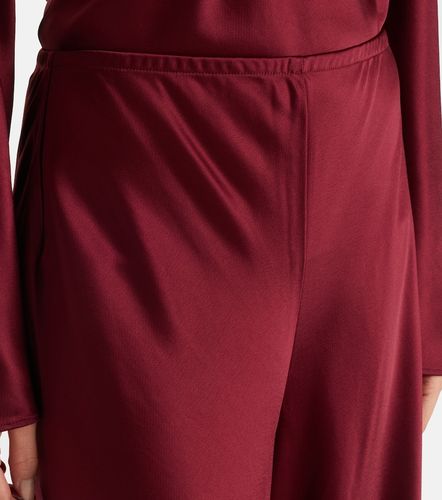 Pantalon ample Barb à taille haute en satin - Leset - Modalova