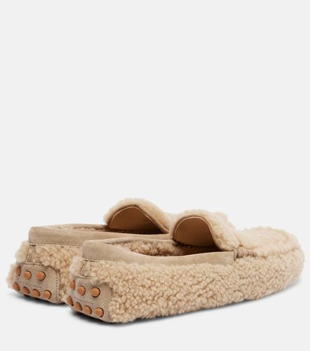 Mocassins Gommino en shearling - Tod's - Modalova
