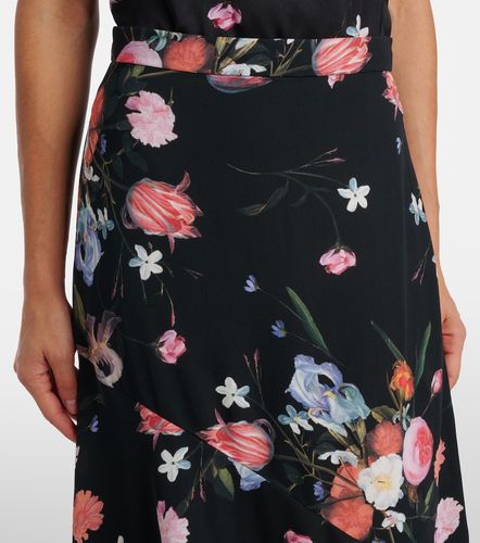 Erdem Jupe midi en crêpe à fleurs - Erdem - Modalova