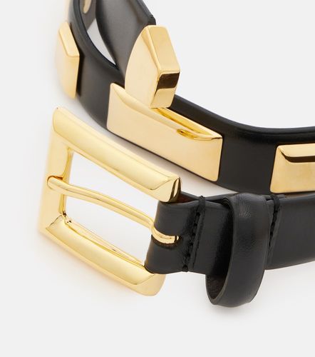 Ceinture Josephine en cuir cloutée - Nour Hammour - Modalova