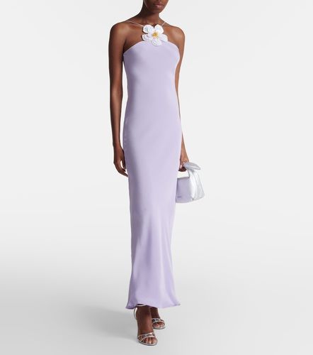 Robe en soie à appliqués floraux - Rodarte - Modalova